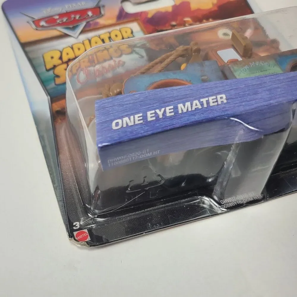 Disney Pixar Cars Radiator Springs Classic One Eye Mater New Sealed